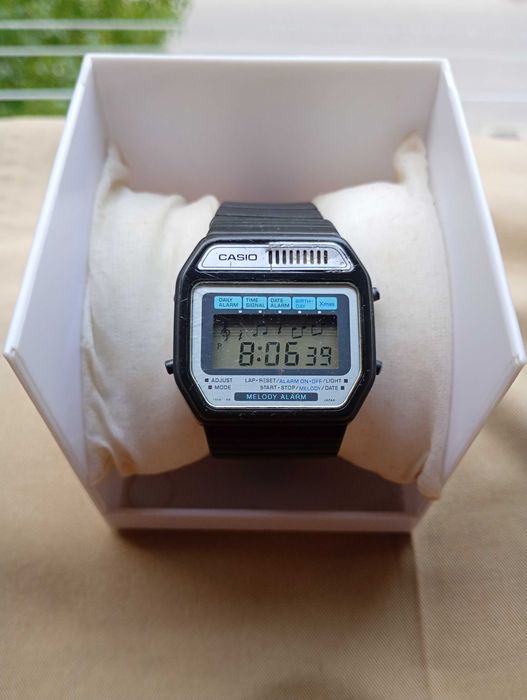 Relógio Vintage CASIO MELODY Fabricado no JAPÃO