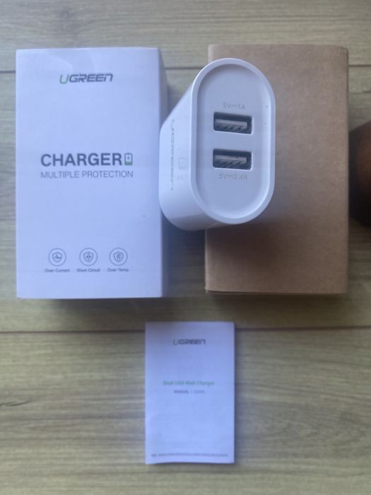 High-Speed Charger – High Quality – Ugreen 2x USB 3.4 A64409259624323122