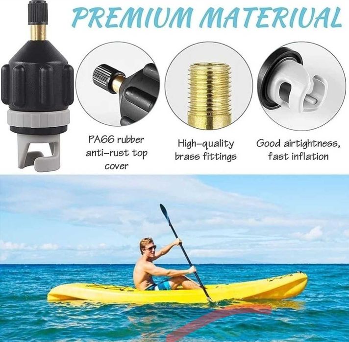 Adaptador Valvula schrader prancha paddle