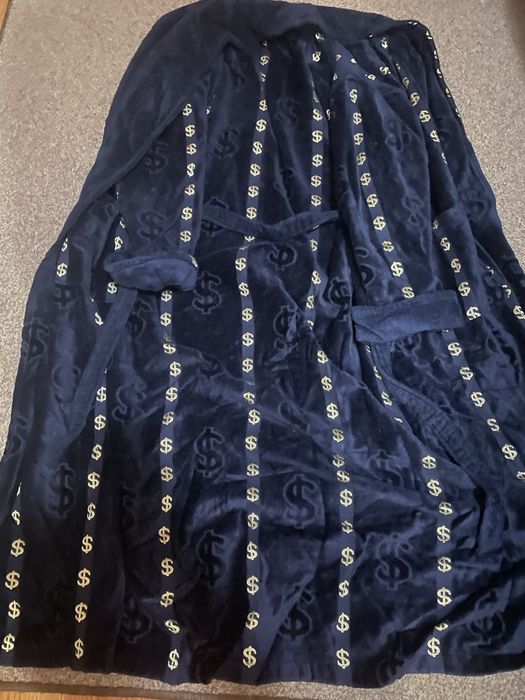 Халат чоловічий синій