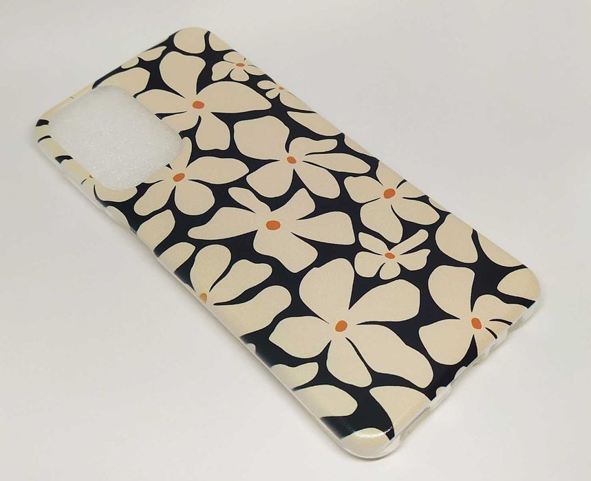 Capas silicone Flores azuis e brancas Matisse para iPhone