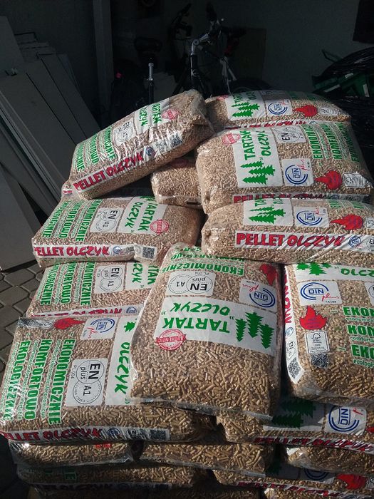 Pellet drzewny 6 mm Olczyk Luskar Kraków  TRANSPORT GRATIS