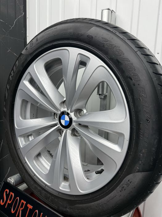 Alufelgi KOMPLET 18 cali 5x120 BMW E60 F01 F10 F11 E90 E91 E46 E47