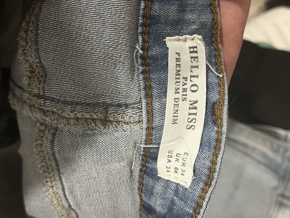 Spodnie jeansowe, legginsy