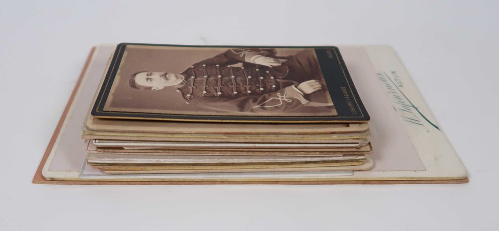 Fotografias antigas em cartão - Militaria (ref 1)