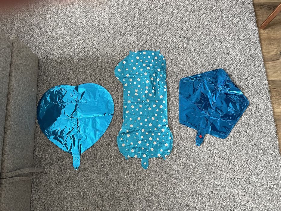 Zestaw 1 urodziny balony, toppery, pudełka na prezenty