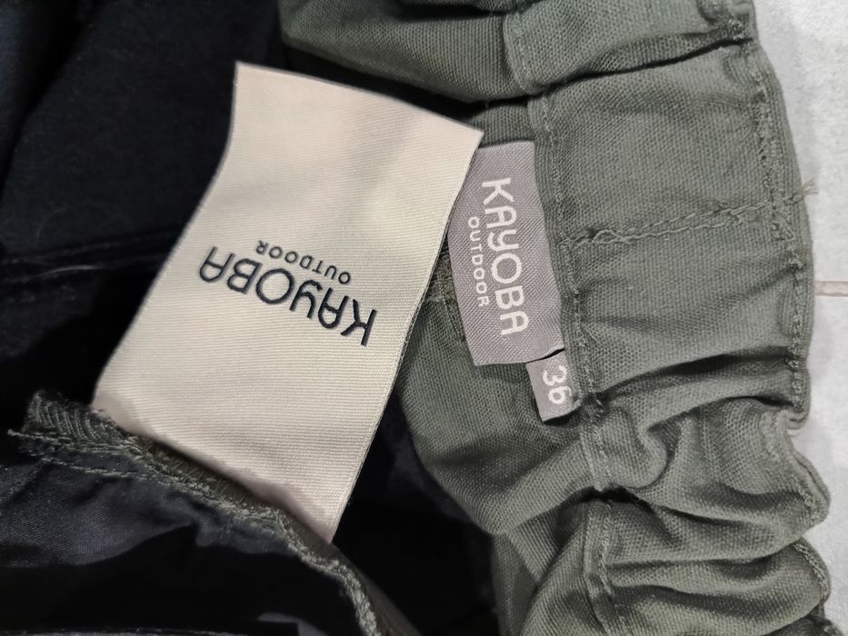Damskie spodnie outdoorowe trekkingowe Kayoba roz. 36 jak nowe