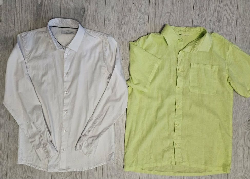 Biała koszula Reserved r. 158 + gratis druga