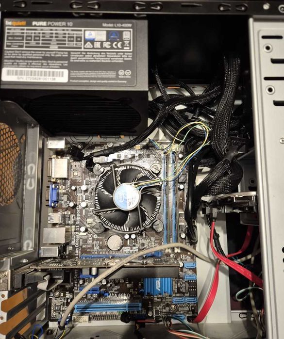 Komputer PC - Intel i7 3770K, 16GB RAM, PSU Be Quiet, Radeon HD5450