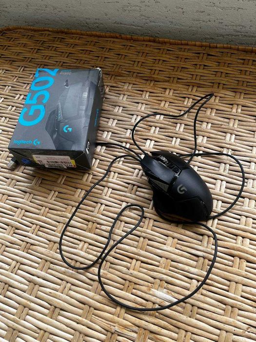 Logitech G502 Gaming Hero USB RGB Black