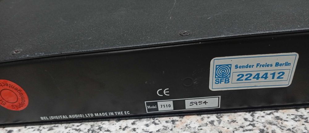 Kamera pogłosowa URZĄDZENIE ESTRADOWE BEL 7100