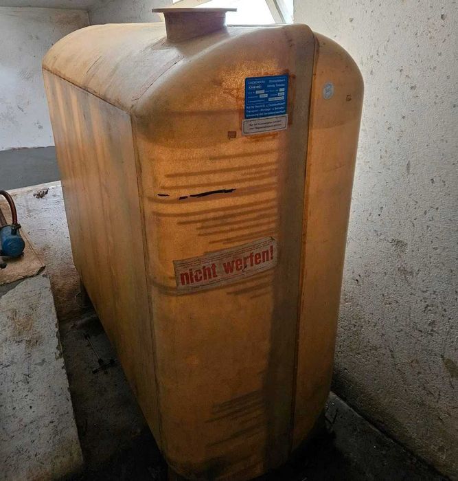 Zbiornik włókno szklane 1500 szambo fekalia ścieki nawóz RSM deszczówk