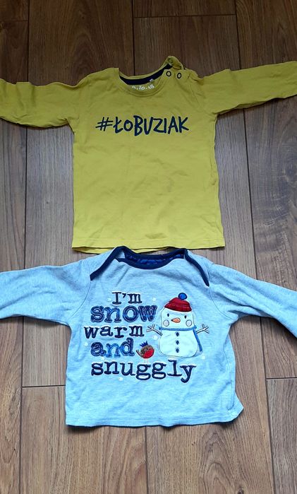 Paka ubrań dla chlopca w rozmiarze 74