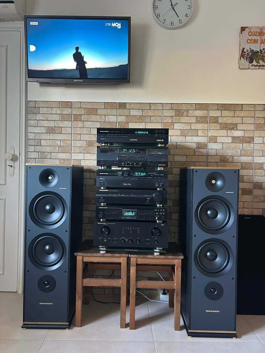 Marantz topo gama série completo com as colunas