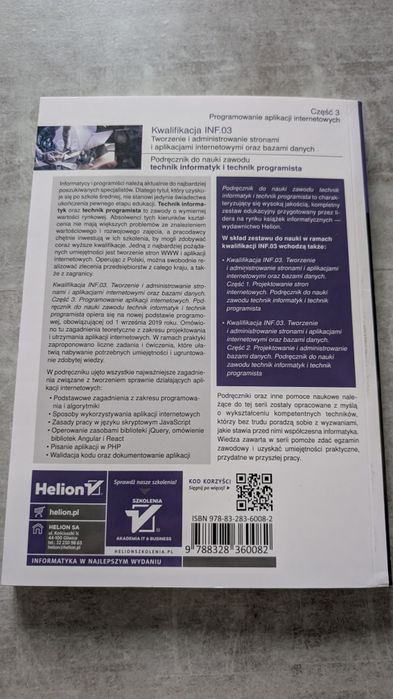 Część 2 Projektowanie i administrowanie bazami danych