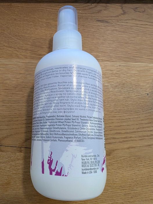 Aktywator do włosów kręconych - Bumble and Bumble Curl Reaktivator