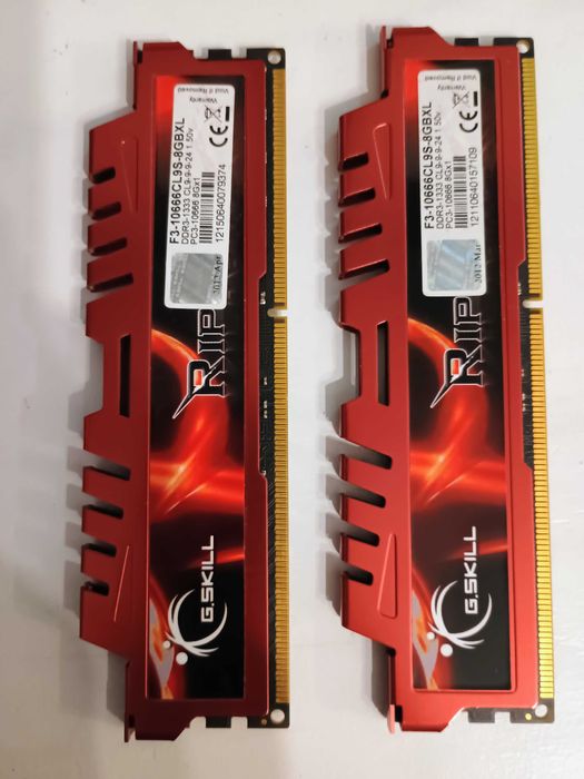RAM DDR3 2x8GB GSkill 1333 MHz CL9