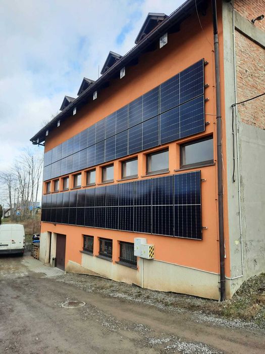 Fotowoltaika na elewacji dla firm 30kW