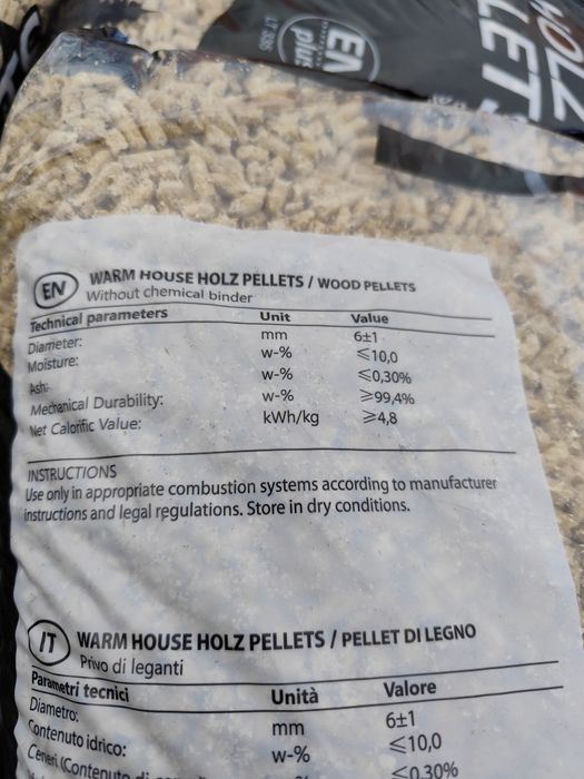 Pellet jasny Pelet premium