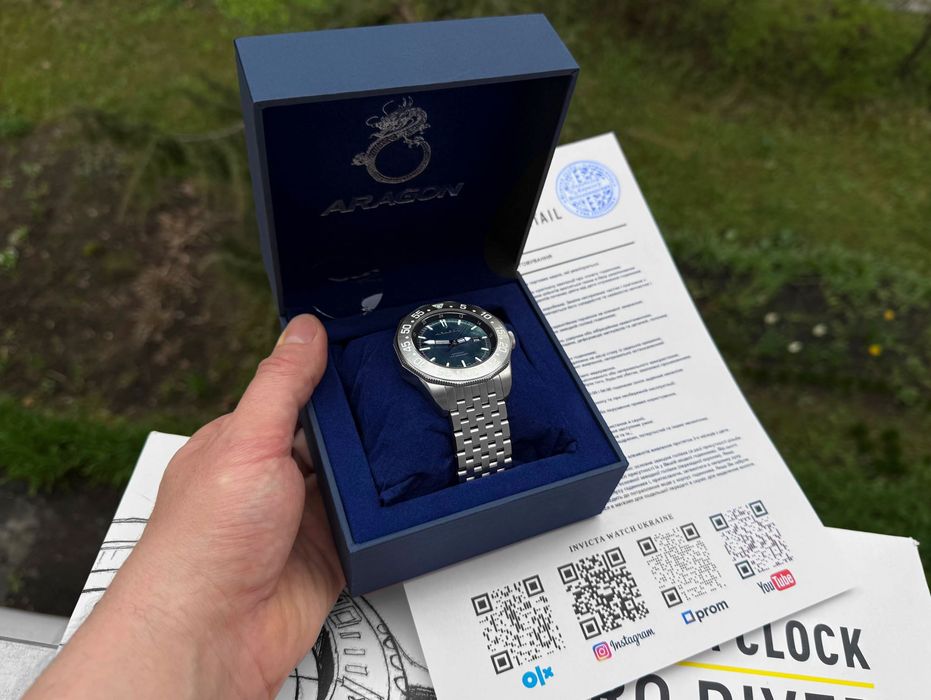 Годинник ARAGON Sea Charger G3 NH35 Automatic 50 мм. 200 МТ.