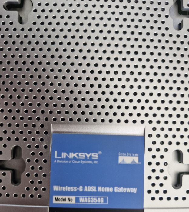 Router Linksys WAG354G
