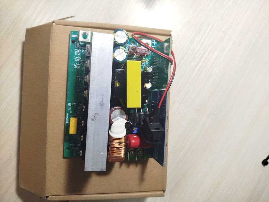 Інвертор для котла 12v в 220v 400w/800w без корпусний, чистий синус