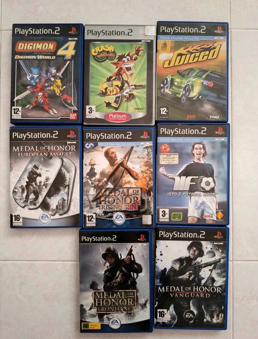 Conjunto Jogos Ps2