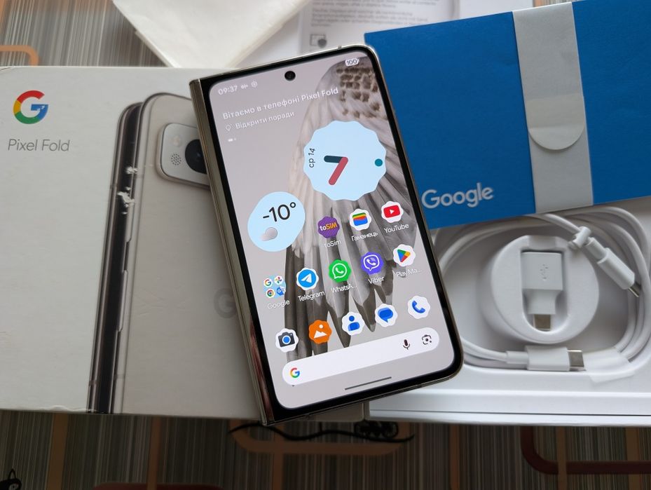 Google Pixel Fold 12-256Gb/Neverlock/2-Sim/NFC/Без Дефектів/