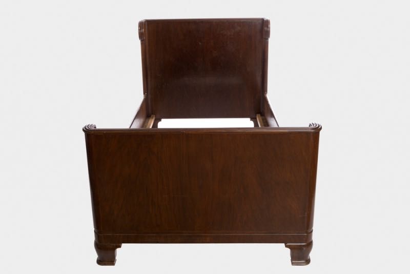 Cama individual vintage, sem estrado
