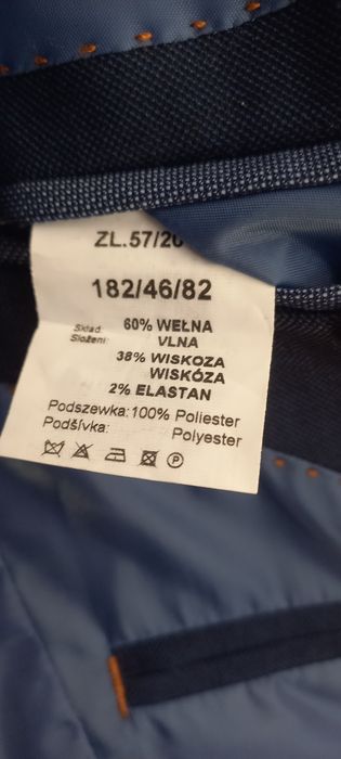 Garnitur męski 182/46/82