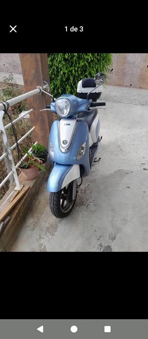 Vendo mota sym fydell 3 semi nova