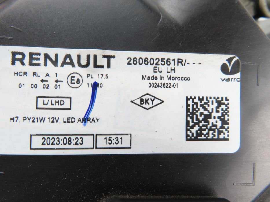 Farol Led Dacia Sandero Iii Ref: 260602561R