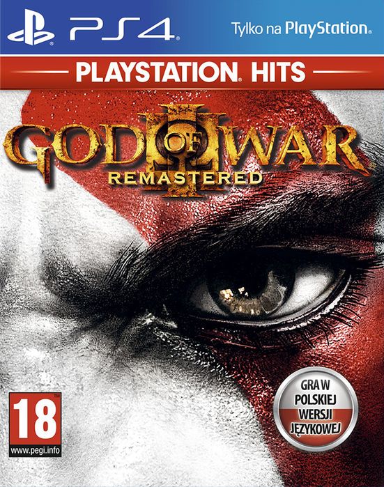 God of War III Remastered PL HITS! (PS4) Gra nowa w folii