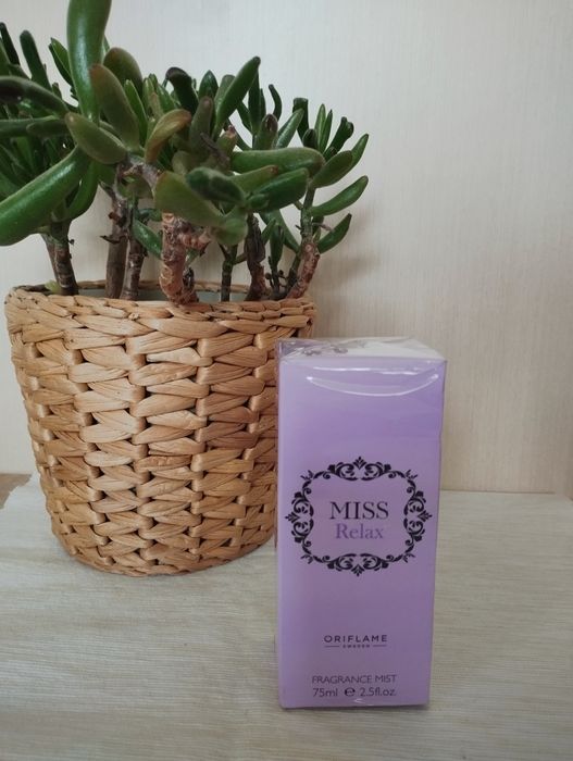 Mgielka zapachowa Miss Relax Oriflame 75 ml – nowa, zafoliowana