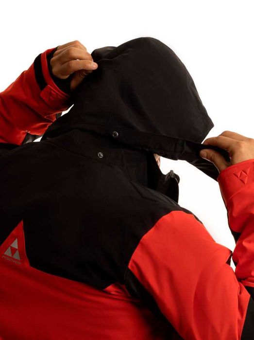 Kurtka Narciarska męska Fischer CASCADE Jacket czerwony Red 2025