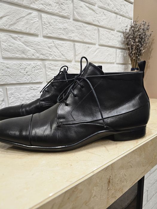 Якісні шкіряні чоловічі туфлі черевики 41 розмір