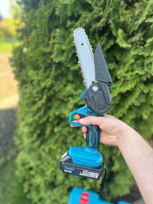 набор электроинструментов цепная пила + секатор Makita Макита 2 аккум.