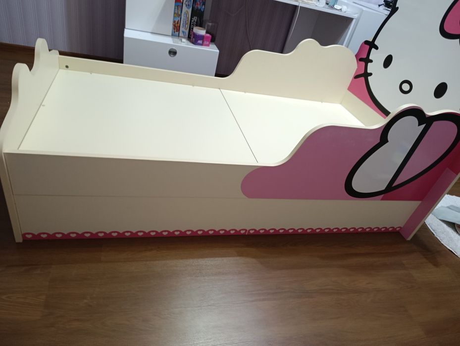 Дитяче ліжко з матрацом Хеллоу Кітті -  HELLO KITTY