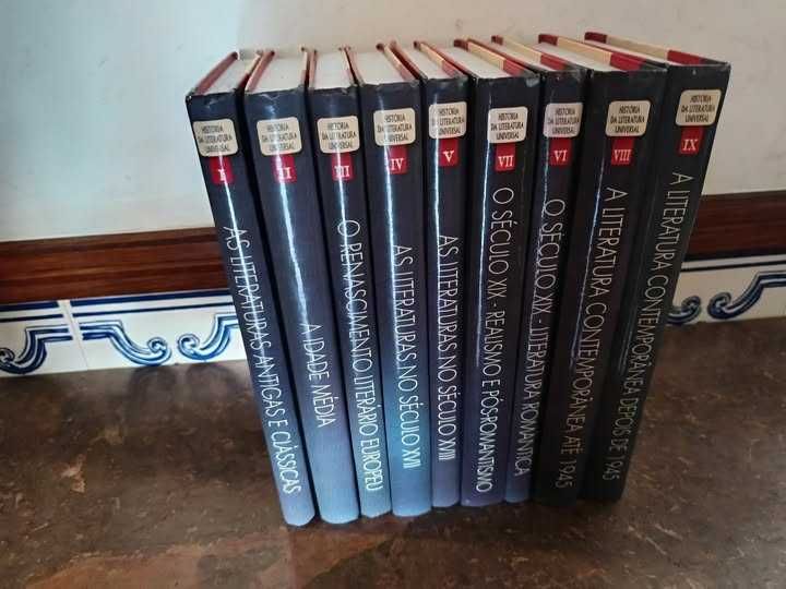 História da Literatura Universal - 9 volumes