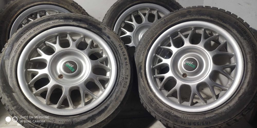 Koła 185/55R14 zimowe 4x108 FORD alusy ładne zadbane germany komplet