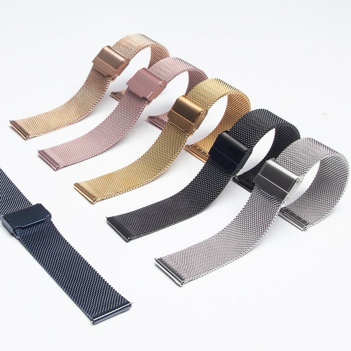 Ремешки ремешок миланская петля, сталь 20мм для Xiaomi Amazfit BIP/GTS