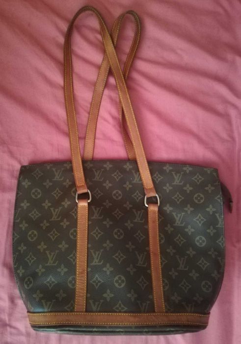 Louis VUITTON LV ponadczasowa klasyczna torebka brązowa