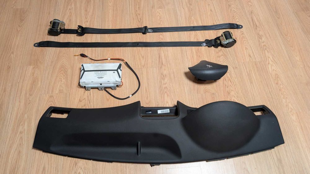 Conjunto Kit Airbags Tablier Peugeot 307 Original