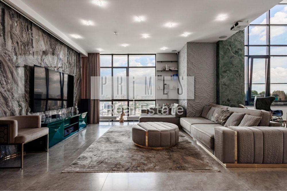 Ексклюзивний дворівневий пентхаус 250 м² | Park Avenue VIP | Тераса 67 м²