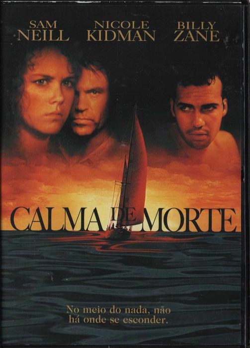 Dvd Calma de Morte - thriller - Sam Neill/ Nicole Kidman/ Billy Zane