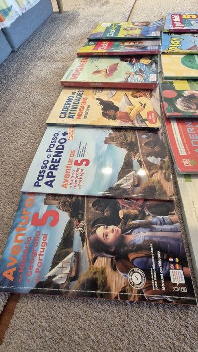 Livros 5o ano - usados, em bom estado!