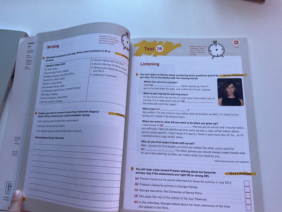 Testes estou preparado 9 ano