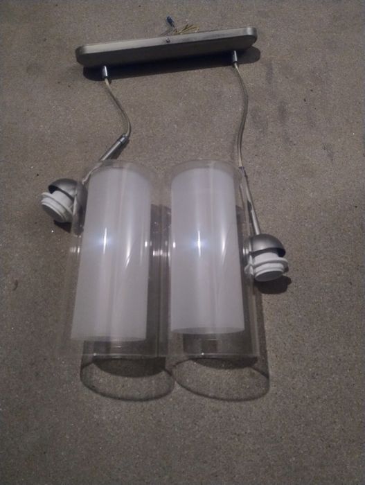 Żyrandol na dwie zarowki