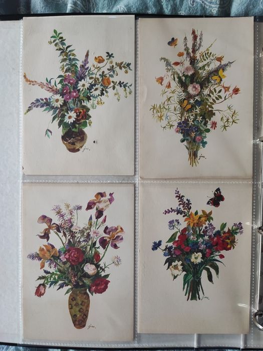 Szancer pocztówka i karnety