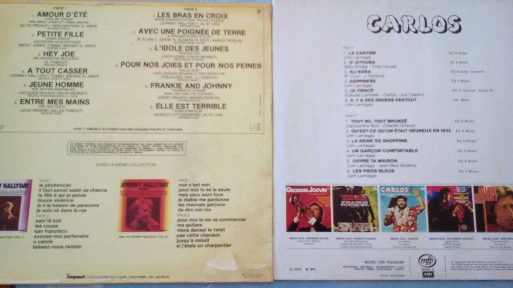 Johnny Hallyday e Carlos compilation64551396036737121